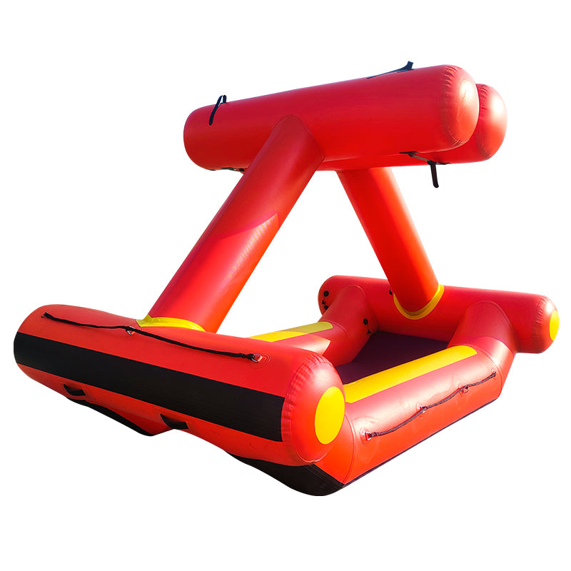 Water Rescue Triangle Inflatable Self-Righting Torrent Lifeboat Emergency Rescue Life Raft