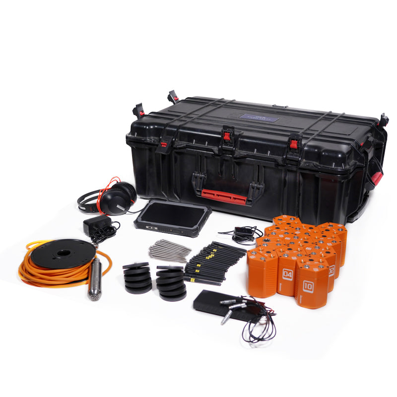 Acoustic Microseismic Life Detector Emergency Search Rescue Location for Seismic Earthquake Building Collapse Rescue