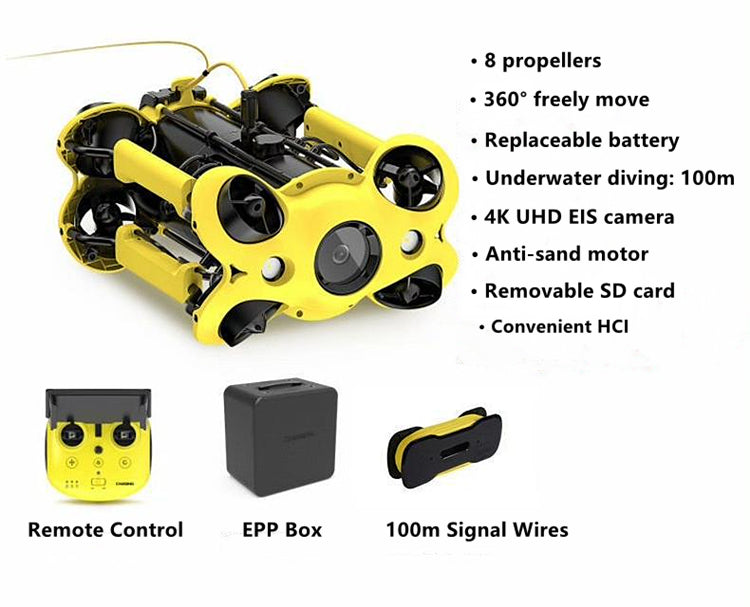 Professional Submarine Underwater Emergency Rescue Exploration Robot Diving Drone