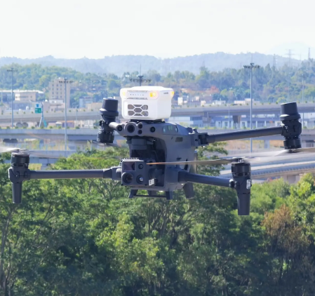 Hyper-Local DJI Multi-Gas Detection Mapping System for Environmental Monitoring Multi-Parameter Gas
