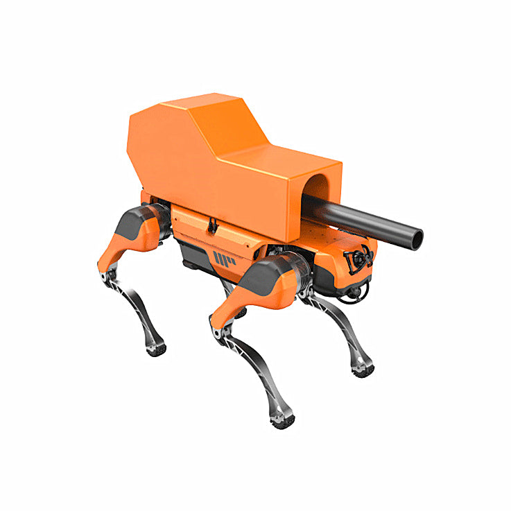 Intelligent Four-Legged Firefighting Robot Dog Security Equipment