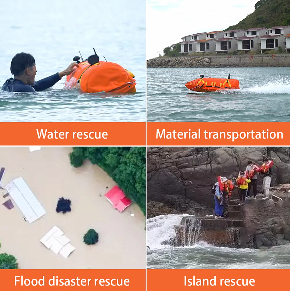 Smart Remote Controlled Water Rescue Robot
