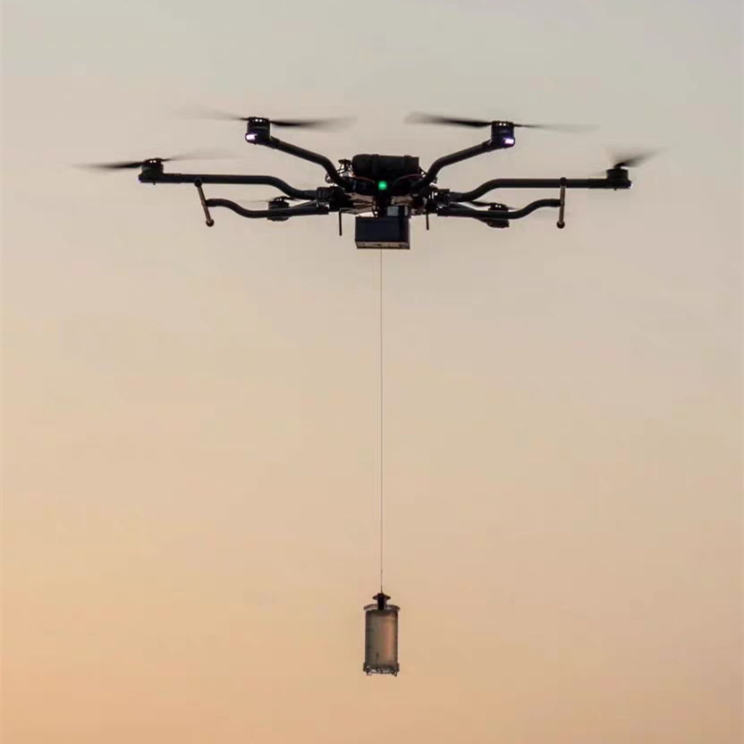 Carbon Fiber UAV Water Sample Collector Accessory Precise Remote Drone Water Extractor