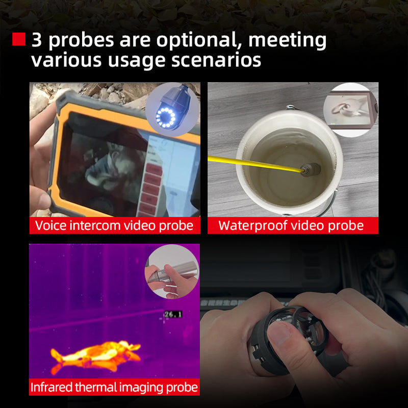 Audio and Video Search and Rescue Equipment Life-Saving Radar Detector