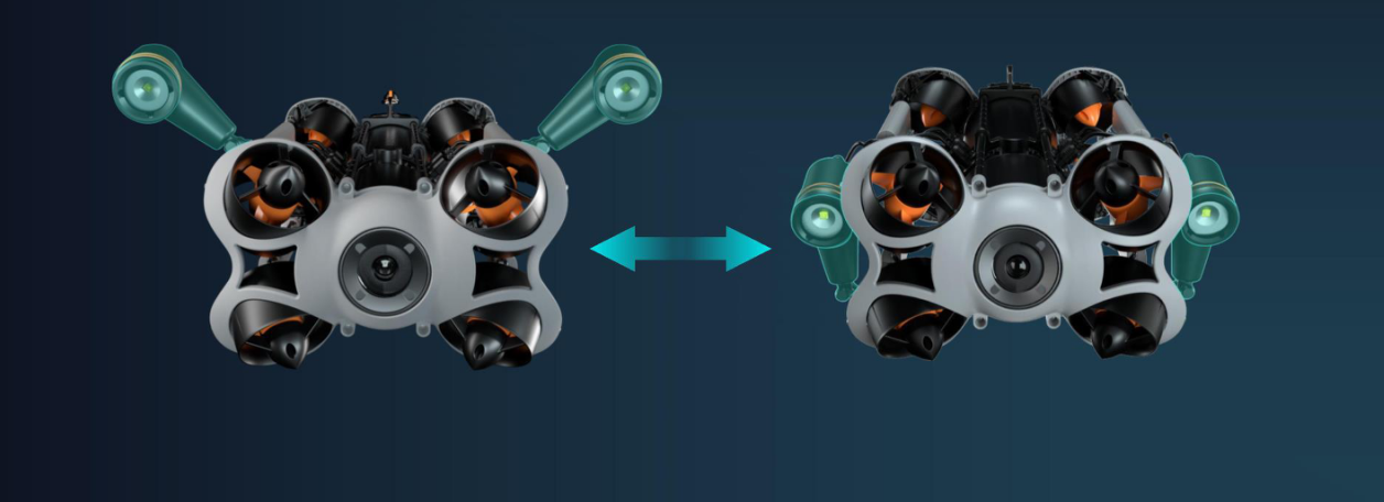 Widershine 4K UHD Underwater Rescue Robot Submarine with Robotic Arms for Lifesaving Exploration Inspection Water Safety Product