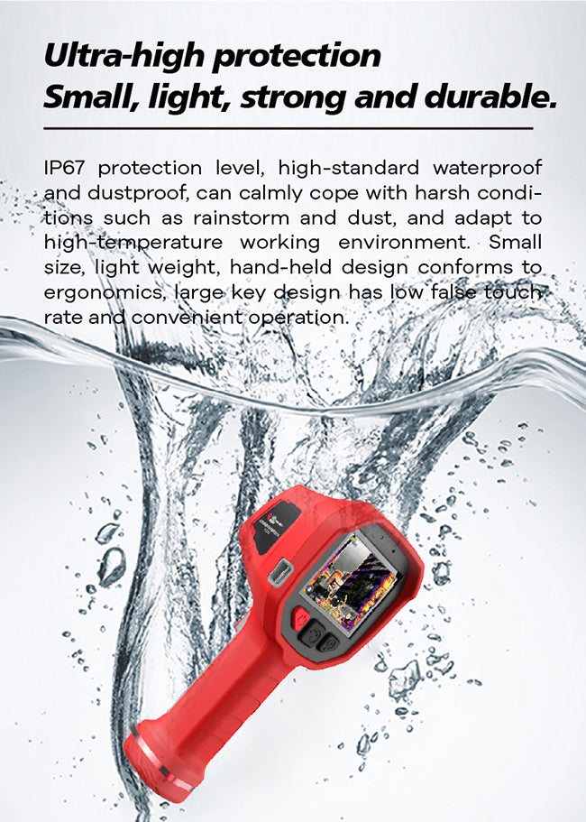 Widershine Firefighter Camera with Gas Leak Detection and Wind Speed Monitoring for Firefighting and Rescue Operations in Hazardous Areas