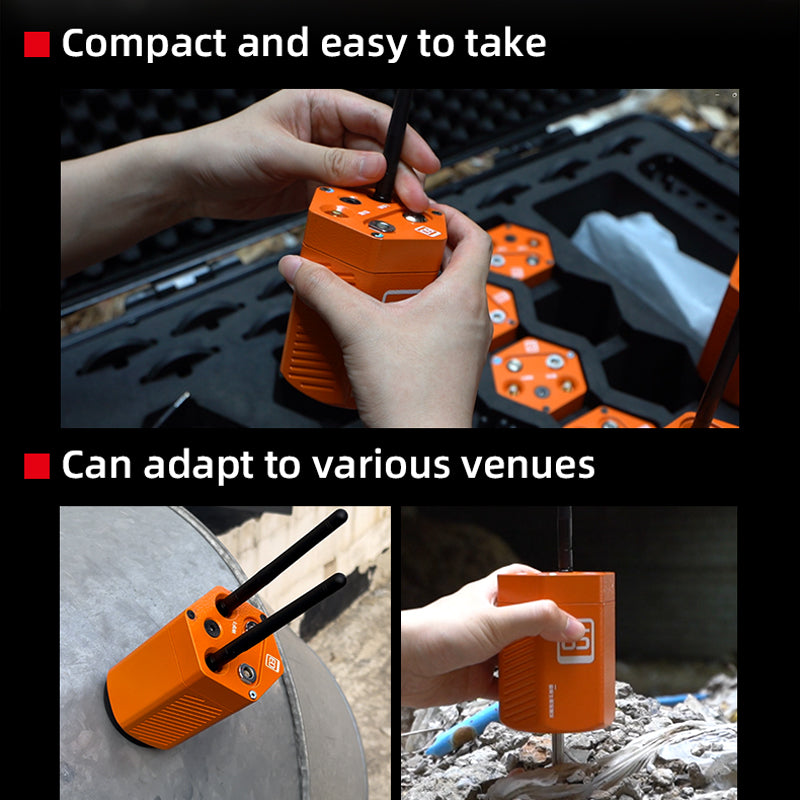 Acoustic Microseismic Life Detector Emergency Search Rescue Location for Seismic Earthquake Building Collapse Rescue