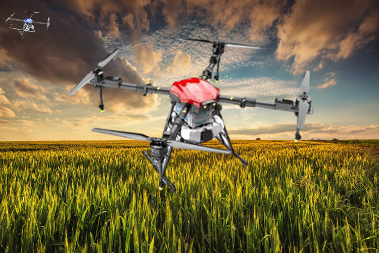 Agricultural Drone 4 Axis High-Efficient Farming Monitor Crops 10L Spraer Aircraft UAV