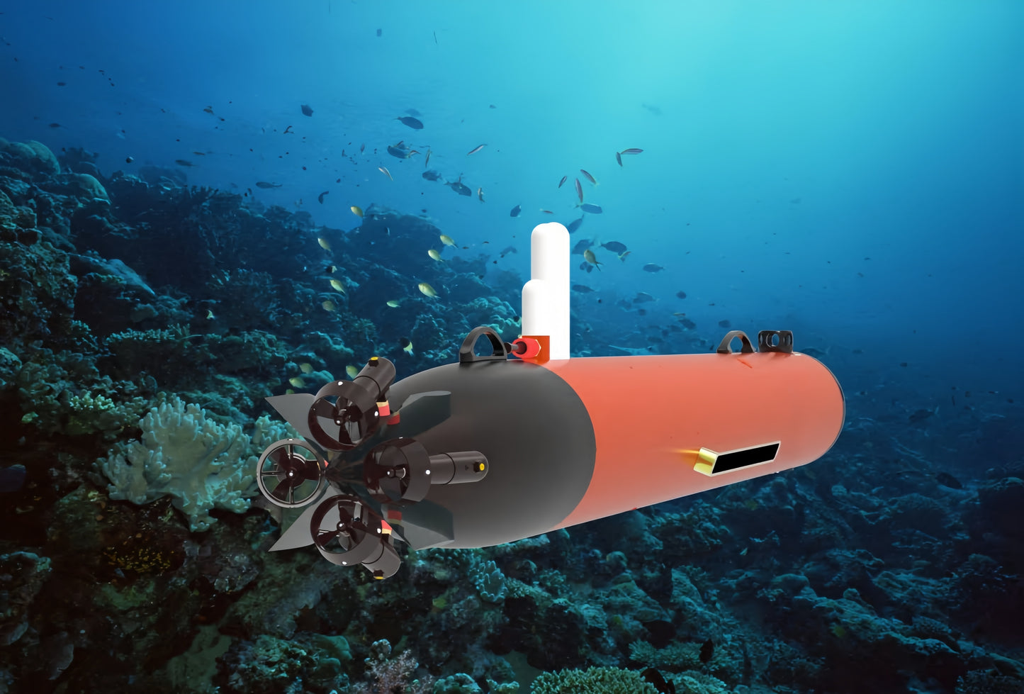 Widershine ADX200 AUV Deep-Diving Robot: 200m/500m/1000m Depth