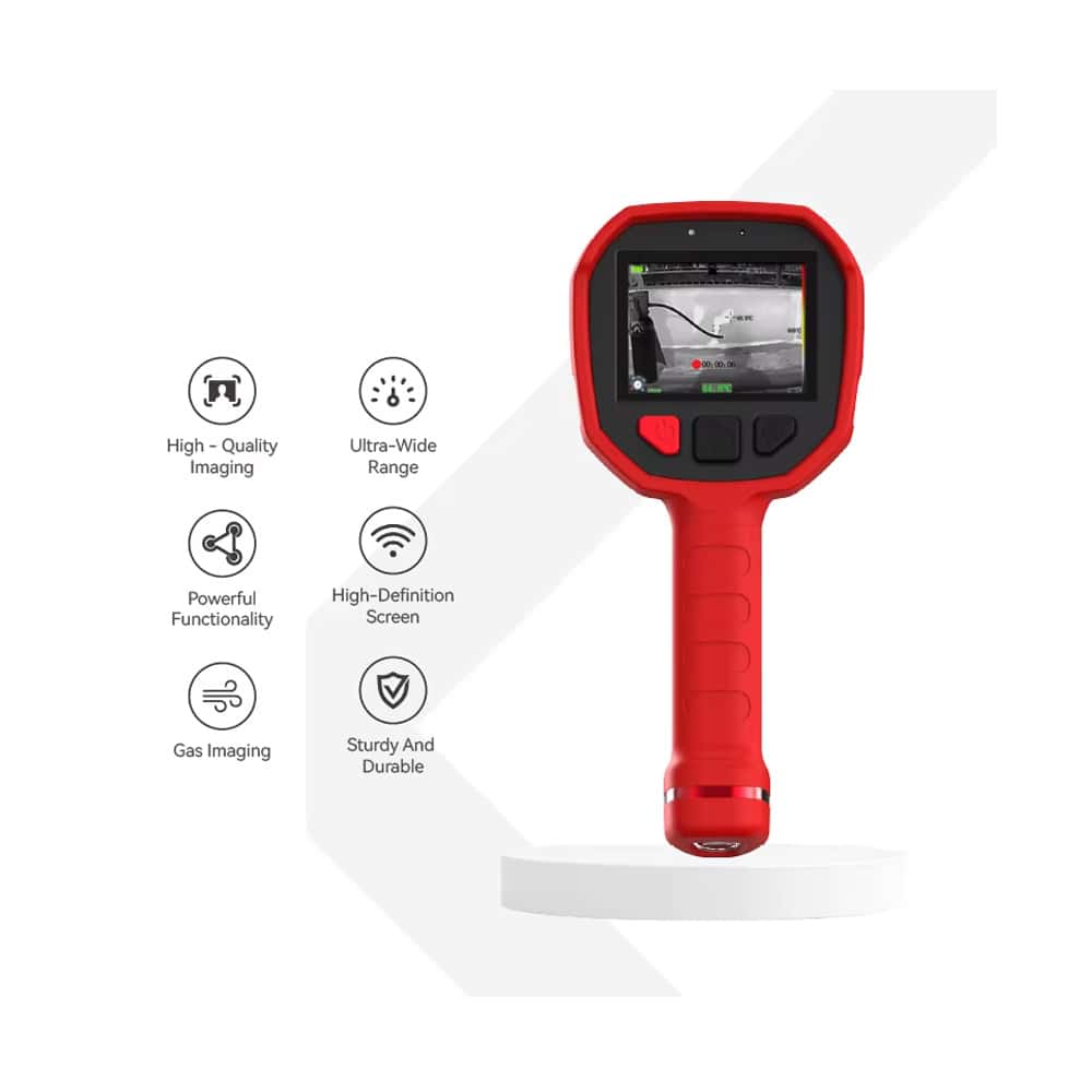 Widershine Firefighter Camera with Gas Leak Detection and Wind Speed Monitoring for Firefighting and Rescue Operations in Hazardous Areas