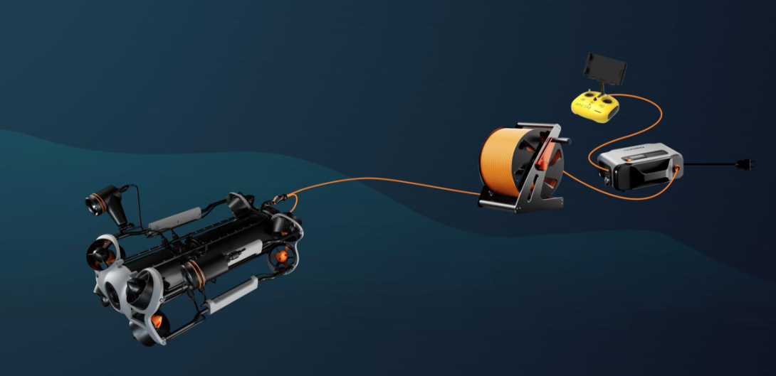 Widershine 4K UHD Underwater Rescue Robot Submarine with Robotic Arms for Lifesaving Exploration Inspection Water Safety Product