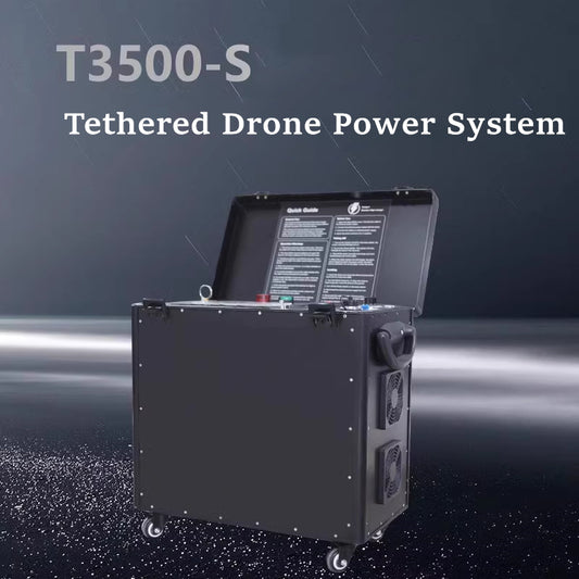 T3500-S 3500W Relay Station Tethered Drone Power Supply System with 110m Cable