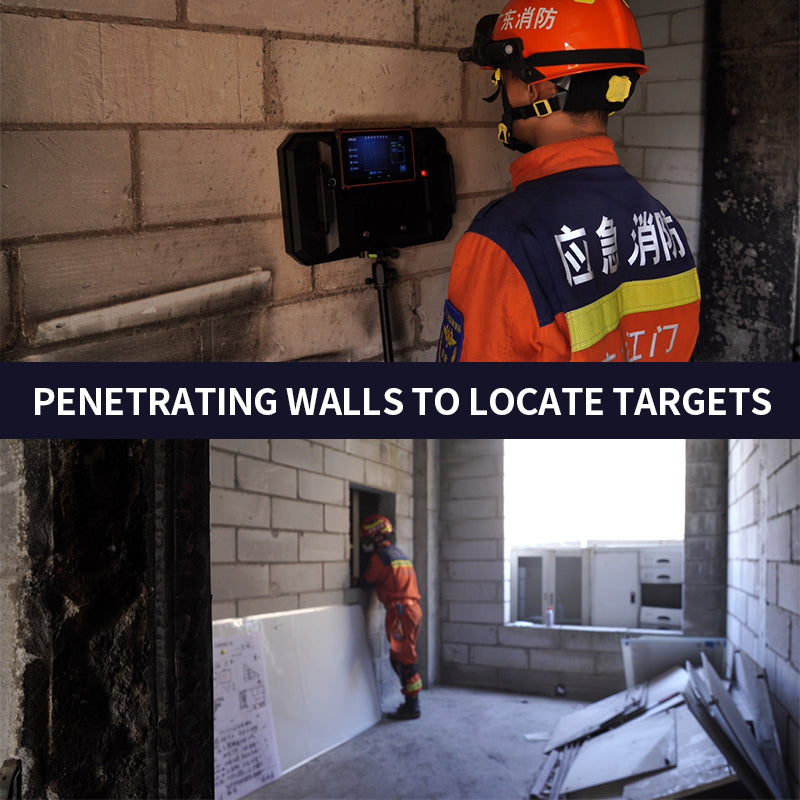 Wall-Though Detection Radar Urban Life Search Location Radiation Detector Equipment
